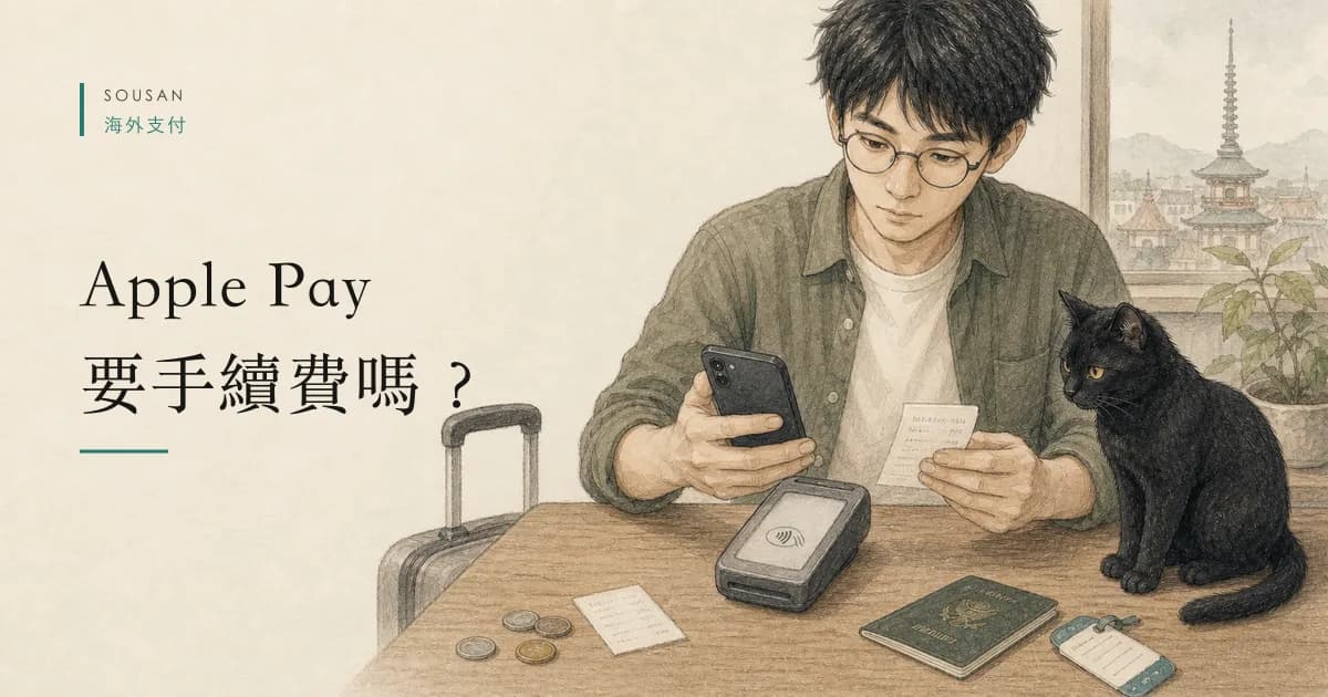 Apple Pay 要手續費嗎？國內免費、國外那 1.5% 是誰在收（2026）
