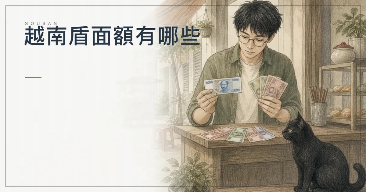 越南盾面額有哪些？六張塑膠鈔怎麼認、哪兩張最容易拿錯（2026）