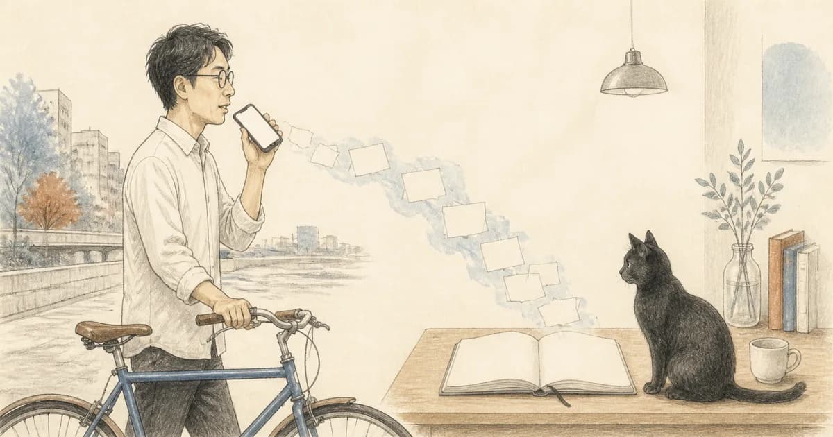 我用嘴巴寫文章：邊騎 YouBike、邊說話，就完成一篇文章
