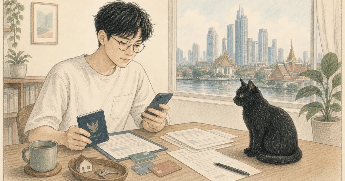 泰國住三個月需要開銀行帳戶嗎?PromptPay、房租與外國人開戶條件