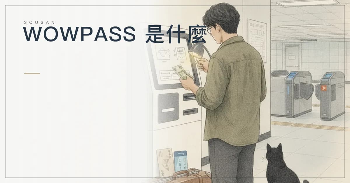 WOWPASS 是什麼?發卡費 6,000 韓元、台幣可以儲值、T-money 餘額要分開儲,台灣人該不該辦