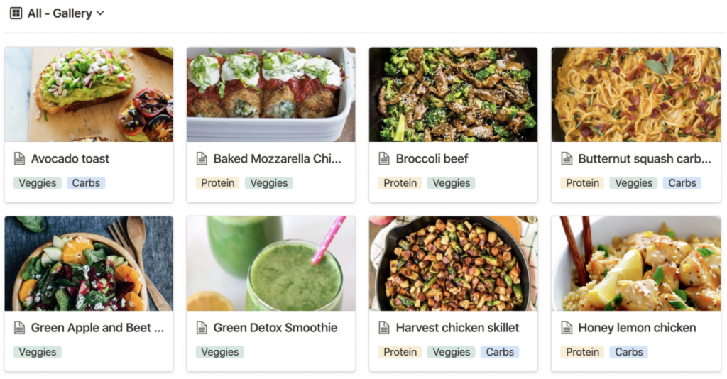 Notion 功能教學 食記